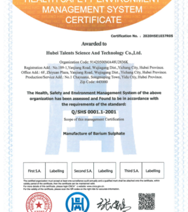 barite mineral price